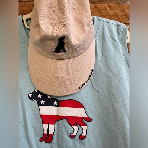 Life is Good Bundle Tank t and baseball cap both new - Picture 3 of 16